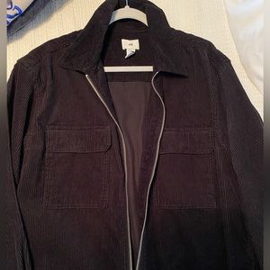 H&M corduroy zip up
